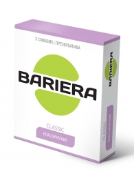 Классические презервативы Bariera Classic - 3 шт. - Bariera - купить с доставкой в Рыбинске