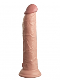 Телесный фаллоимитатор 9  Silicone Dual Density Cock - 25,4 см. - Pipedream