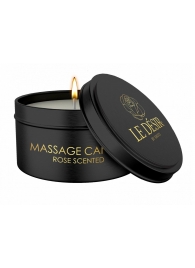 Массажная свеча с ароматом розы Massage Candle Rose Scented - 100 гр. - Shots Media BV - купить с доставкой в Рыбинске