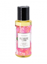 Массажное масло Pleasure Lab Delicate с ароматом пиона и пачули - 50 мл. - Pleasure Lab - купить с доставкой в Рыбинске