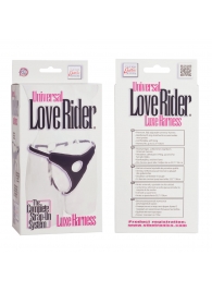 Трусы для страпона с универсальным креплением Universal Love Rider Luxe Harness - California Exotic Novelties - купить с доставкой в Рыбинске