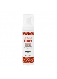 Разогревающее массажное масло  с ароматом клубники Gourmet Strawberry - 50 мл. - Exsens - купить с доставкой в Рыбинске