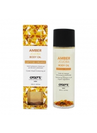Органическое массажное масло AMBER JOJOBA - 100 мл. - Exsens - купить с доставкой в Рыбинске