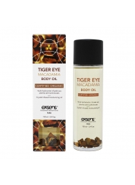 Органическое массажное масло TIGER EYE MACADAMIA - 100 мл. - Exsens - купить с доставкой в Рыбинске