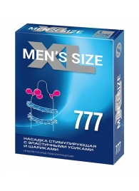 Стимулирующая насадка на пенис MEN SIZE 777 - Sitabella - в Рыбинске купить с доставкой