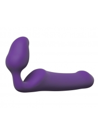Фиолетовый безремневой страпон Queens L - Adrien Lastic - купить с доставкой в Рыбинске