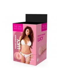 Телесный мастурбатор-анус Lucy - Dream Toys - в Рыбинске купить с доставкой