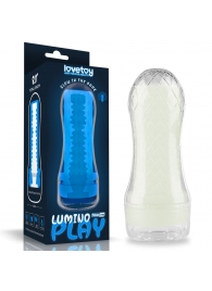 Светящийся в темноте мастурбатор Lumino Play Masturbator Ribbed - Lovetoy - в Рыбинске купить с доставкой