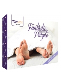 Эротический набор FANTASTIC PURPLE SEX TOY KIT - Toy Joy - купить с доставкой в Рыбинске