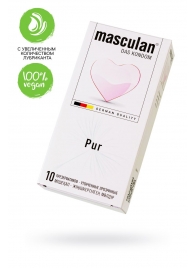 Супертонкие презервативы Masculan Pur - 10 шт. - Masculan - купить с доставкой в Рыбинске