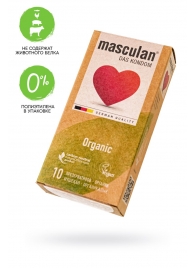 Экологически чистые презервативы Masculan Organic - 10 шт. - Masculan - купить с доставкой в Рыбинске