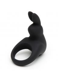 Черное эрекционное виброкольцо Happy Rabbit Rechargeable Rabbit Cock Ring - Happy Rabbit - в Рыбинске купить с доставкой