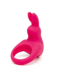 Розовое эрекционное виброкольцо Happy Rabbit Rechargeable Rabbit Cock Ring - Happy Rabbit - в Рыбинске купить с доставкой