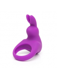 Фиолетовое эрекционное виброкольцо Happy Rabbit Rechargeable Rabbit Cock Ring - Happy Rabbit - в Рыбинске купить с доставкой