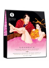 Соль для ванны Lovebath Dragon Fruit, превращающая воду в гель - 650 гр. - Shunga - купить с доставкой в Рыбинске