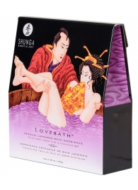 Соль для ванны Lovebath Sensual lotus, превращающая воду в гель - 650 гр. - Shunga - купить с доставкой в Рыбинске