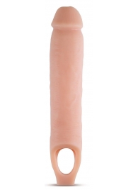 Телесная насадка на пенис 11.5 Inch Cock Sheath Penis Extender - 29,2 см. - Blush Novelties - в Рыбинске купить с доставкой