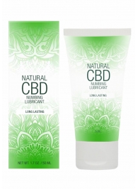 Лубрикант с пролонгирующим эффектом Natural CBD Numbing Lubricant - 50 мл. - Shots Media BV - купить с доставкой в Рыбинске