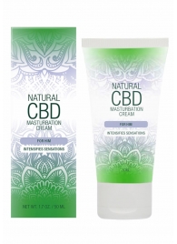 Крем для мастурбации для мужчин Natural CBD Masturbation Cream For Him - 50 мл. - Shots Media BV - купить с доставкой в Рыбинске