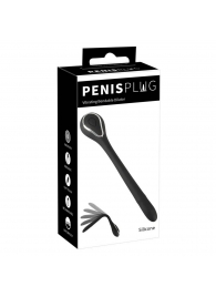 Черный гибкий уретральный стимулятор с вибрацией Vibrating Bendable Dilator - 13,5 см. - Orion - купить с доставкой в Рыбинске