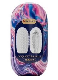 Мастурбатор в форме яйца Coquettish Balls - Baile - в Рыбинске купить с доставкой