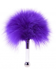 Фиолетовая пуховая щекоталка - ToyFa - купить с доставкой в Рыбинске