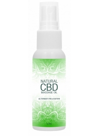 Массажное масло Natural CBD Massage Oil - 50 мл. - Shots Media BV - купить с доставкой в Рыбинске