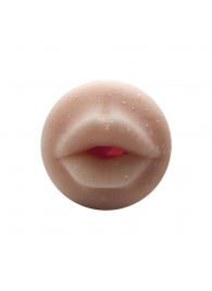 Телесный мастурбатор-ротик Oral Mini Masturbator - Adrien Lastic - в Рыбинске купить с доставкой
