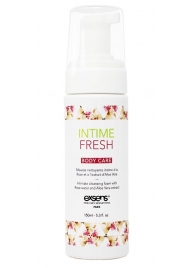 Органическая интимная очищающая пенка Intime Fresh - 150 мл. - Exsens - купить с доставкой в Рыбинске