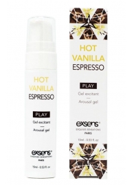 Возбуждающий гель Hot Vanilla Espresso Arousal Gel - 15 мл. - Exsens - купить с доставкой в Рыбинске