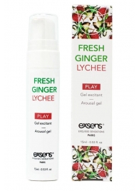 Возбуждающий гель Fresh Ginger Lychee Arousal Gel - 15 мл. - Exsens - купить с доставкой в Рыбинске