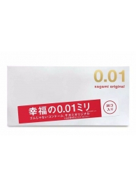 Ультратонкие презервативы Sagami Original 0.01 - 20 шт. - Sagami - купить с доставкой в Рыбинске