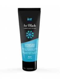 Лубрикант на водной основе Ice Black с ледяным эффектом - 50 мл. - INTT - купить с доставкой в Рыбинске