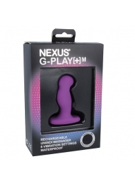 Фиолетовая вибровтулка Nexus G-Play+ M - Nexus Range - в Рыбинске купить с доставкой