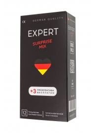 Презервативы EXPERT Surprise Mix - 12 шт.(+3 в подарок) - Expert - купить с доставкой в Рыбинске