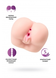 Реалистичный мастурбатор Paula с 2 любовными тоннелями - ToyFa - в Рыбинске купить с доставкой