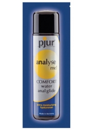 Анальный лубрикант pjur ANALYSE ME Comfort Water Anal Glide - 2 мл. - Pjur - купить с доставкой в Рыбинске