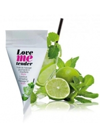 Съедобное согревающее массажное масло Love Me Tender Mojito с ароматом мохито - 10 мл. - Love to Love - купить с доставкой в Рыбинске