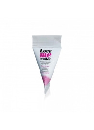 Съедобное согревающее массажное масло Love Me Tender Cotton Candy с ароматом сладкой ваты - 10 мл. - Love to Love - купить с доставкой в Рыбинске