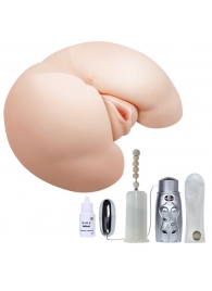 Вибрирующий мастурбатор-попка с ротацией и пультом управления - Baile - в Рыбинске купить с доставкой