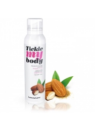 Массажная хрустящая пенка Tickle My Body Sweet Almonds с ароматом миндаля - 150 мл. - Love to Love - купить с доставкой в Рыбинске