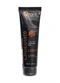 Интимный гель на водной основе Lube Tube Chocolate с шоколадным вкусом - 100 мл. - ORGIE - купить с доставкой в Рыбинске