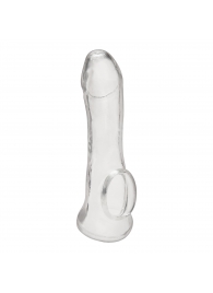 Прозрачная насадка на пенис Transparent Penis Enhancing Sleeve Extension - 15,9 см. - BlueLine - в Рыбинске купить с доставкой