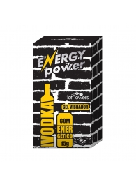 Стимулирующий гель для двоих Energy Power с эффектом вибрации - 15 гр. - HotFlowers - купить с доставкой в Рыбинске