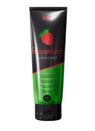 Смазка на водной основе с ароматом клубники Strawberry Lubricant - 100 мл. - INTT - купить с доставкой в Рыбинске