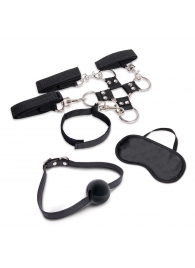 Набор для фиксации из 7 предметов Hogtie   Ball Gag Kit - Lux Fetish - купить с доставкой в Рыбинске