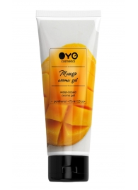 Лубрикант на водной основе OYO Aroma Gel Mango с ароматом манго - 75 мл. - OYO - купить с доставкой в Рыбинске