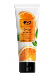 Лубрикант на водной основе OYO Aroma Gel Orange с ароматом апельсина - 75 мл. - OYO - купить с доставкой в Рыбинске