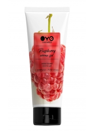 Лубрикант на водной основе OYO Aroma Gel Raspberry с ароматом малины - 75 мл. - OYO - купить с доставкой в Рыбинске