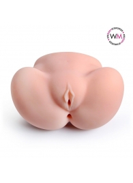 Реалистичный мастурбатор с двумя функциональными отверстиями - Erowoman-Eroman - в Рыбинске купить с доставкой